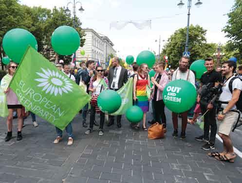 Europos žaliųjų politinės partijos