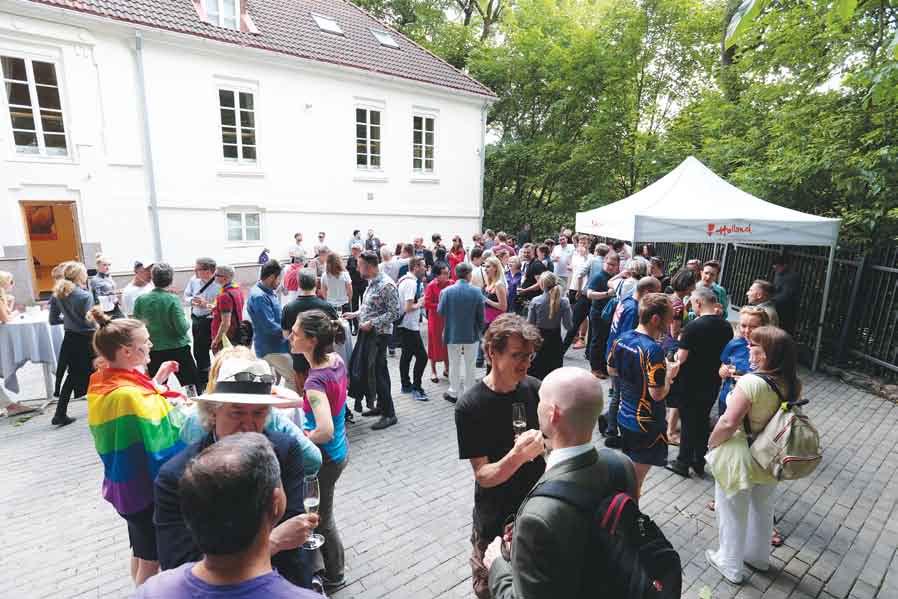 Baltic Pride 2016 priėmimo Nyderlandų Karalystės ambasadoriaus rezidencijoje