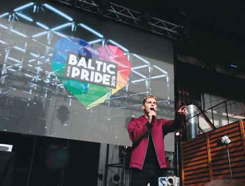 Lietuvos atstovo Eurovizijoje Donato Montvydo pasirodymas