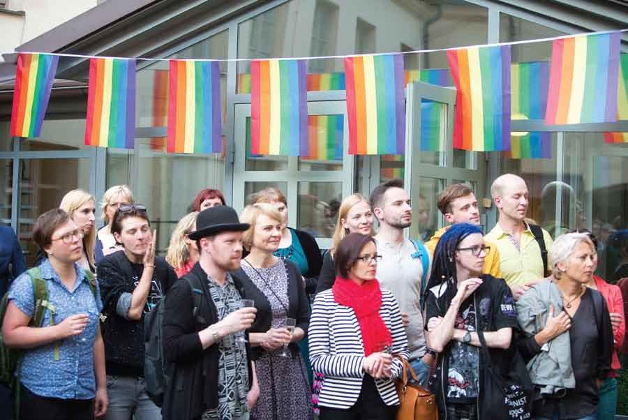 Baltic Pride 2016 atidarymo proga surengto priėmimo