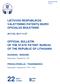 ISSN (online) LIETUVOS RESPUBLIKOS VALSTYBINIO PATENTŲ BIURO OFICIALUS BIULETENIS 2017/22, OFFICIAL BULLETIN OF THE STATE PATENT