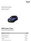 Krasta Auto Vilnius Pasiūlymo data: Pasiūlymo nr.: D MINI Cooper 5 door automobilio pasiūlymas Kaina (įskaitant PVM 21%) EUR Bazinė